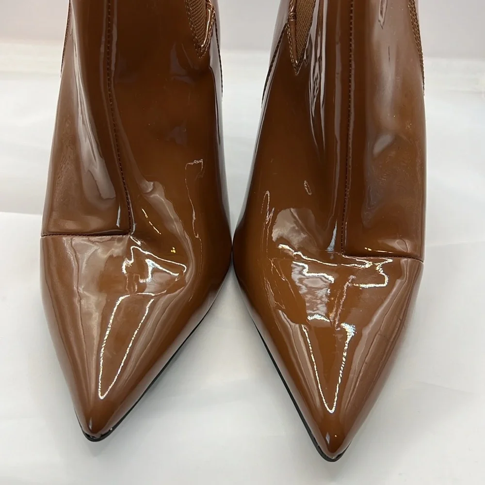 INC Katalina Brown Booties size 10 NWOB - Picture 5 of 11